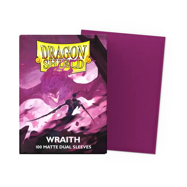 Wraith - Matte Dual Sleeves — Protectores para cartas