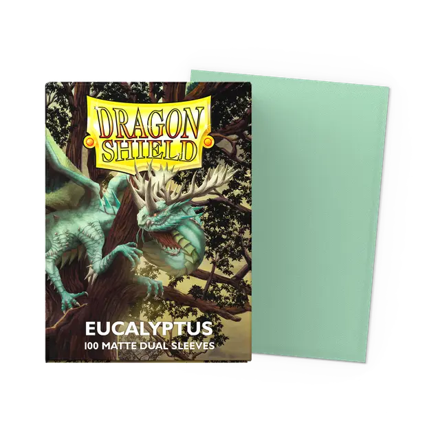 Eucalyptus - Matte Dual Sleeves — Protectores para cartas