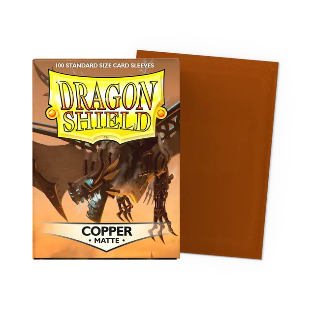 Copper - Matte Sleeves — Protectores para cartas