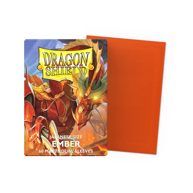 Ember - Matte Dual Sleeves Japanese — Protectores para cartas