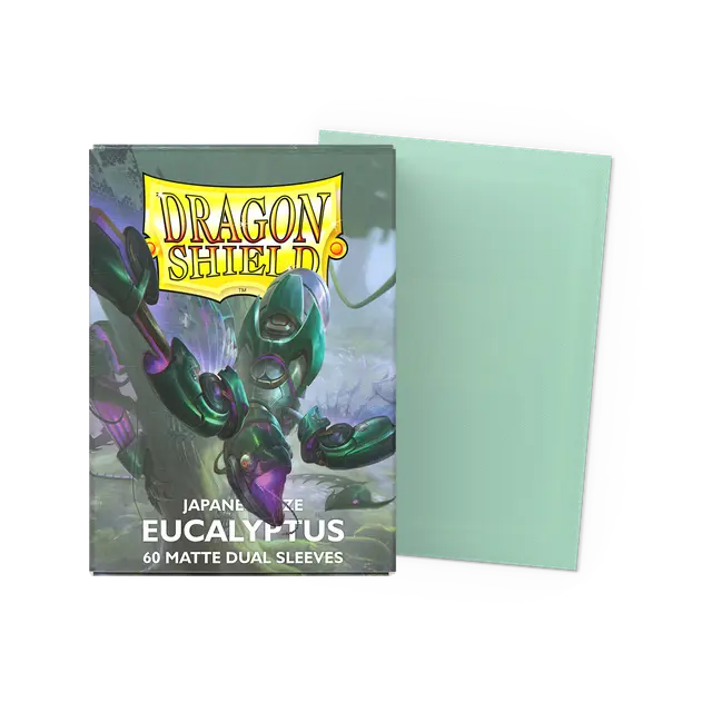 Eucalyptus - Matte Dual Sleeves Japanese — Protectores para cartas