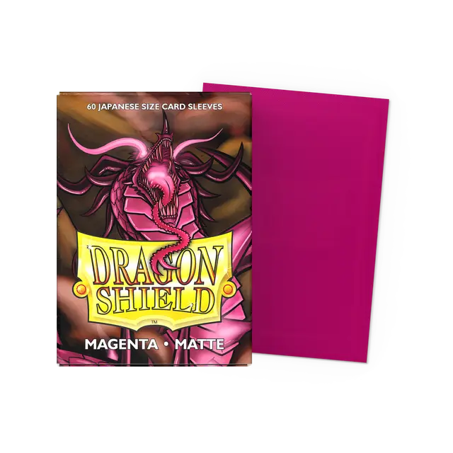 Magenta - Matte Sleeves Japanese — Protectores para cartas