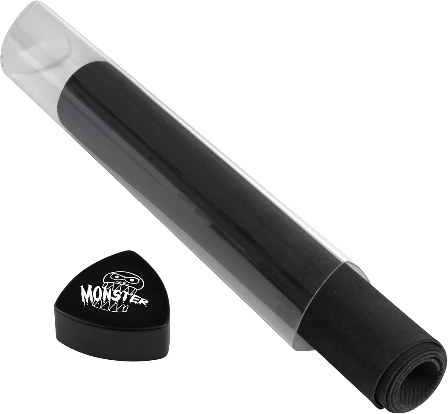Playmat Tube, tapete en tubo con forma de prisma Negro — Tubos para guardar playmats