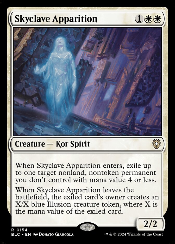 Skyclave Apparition - 154 (rare) — BLANCO