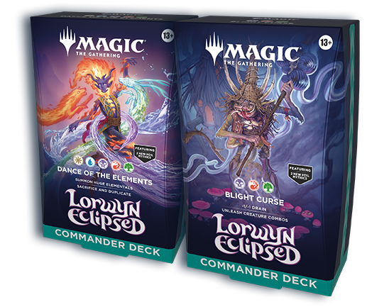 Magic the Gathering: "Lorwyn Eclipsed" Commander Deck SET — Magic The Gathering TCG