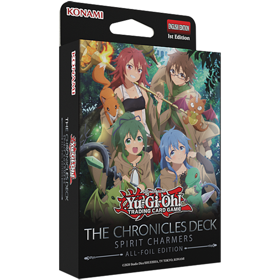 Yu-Gi-Oh! TCG THE CHRONICLES DECK: Spirit Charmers (All-Foil Edition — Yu-Gi-Oh! TCG Producto Sellado