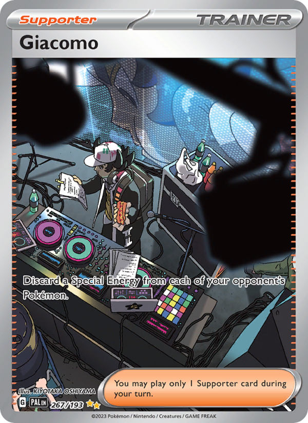 Giacomo - 267/193 - SV02: Paldea Evolved (Special illustration rare) — SV02: Paldea Evolved