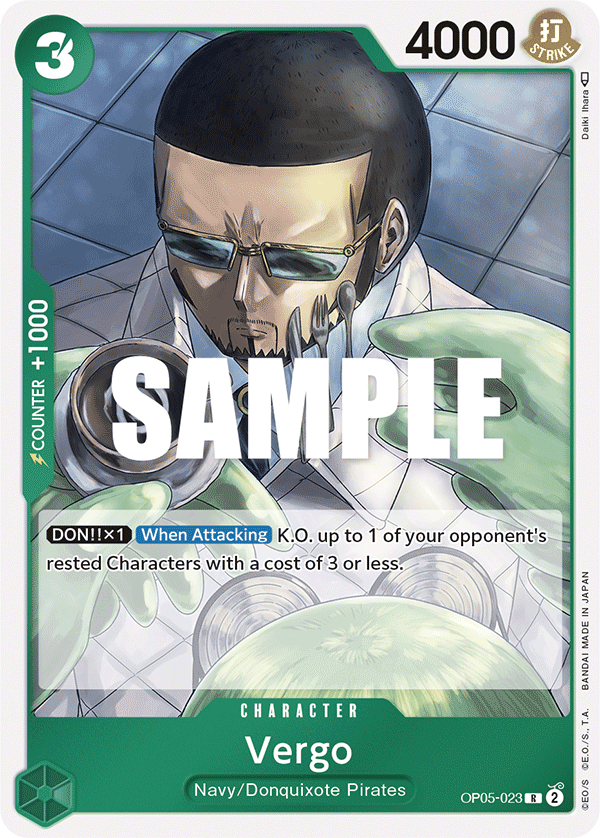 Vergo - OP05-023 - OP05 (R) — OP 05: Awakening of the New Era