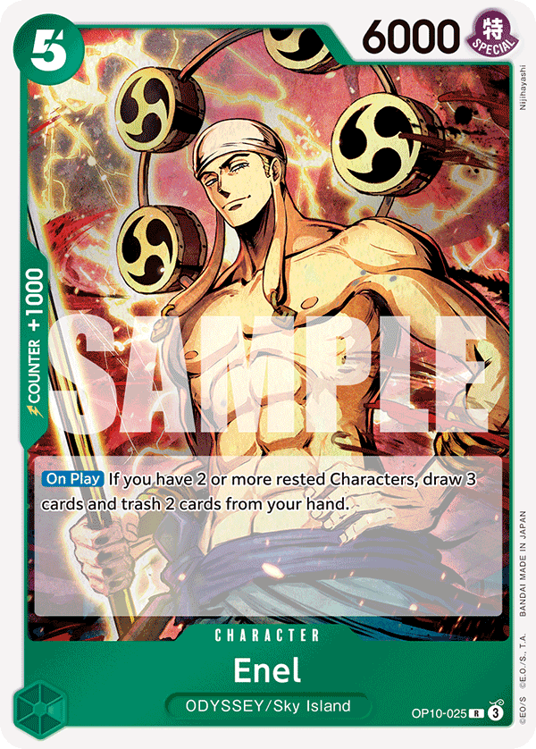 Enel - OP10-025 - ROYAL BLOOD [OP10] (R) — OP 10: Royal Blood