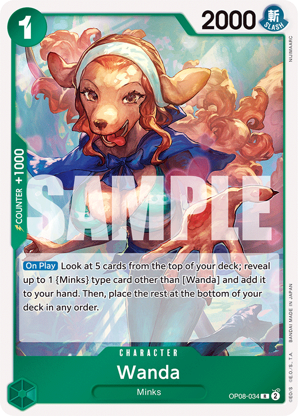 Wanda - OP08-034 - TWO LEGENDS [OP08] (R) — OP 08: Two Legends