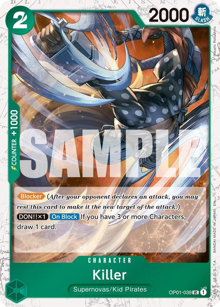 Killer (Pirate Foil) - Premium Booster -The Best- Vol. 2 (PRB-02) — Premium Booster -The Best- Vol. 2