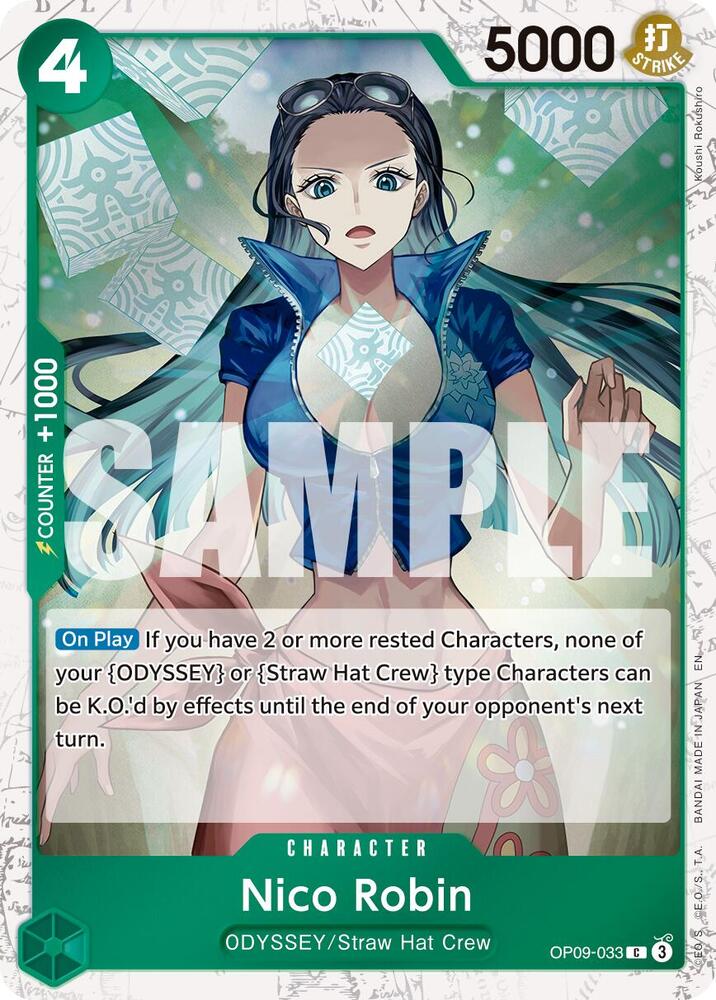 Nico Robin - OP09-033 (Pirate Foil) - Premium Booster -The Best- Vol. 2 (PRB-02) — OP 09: Emperors in the New World