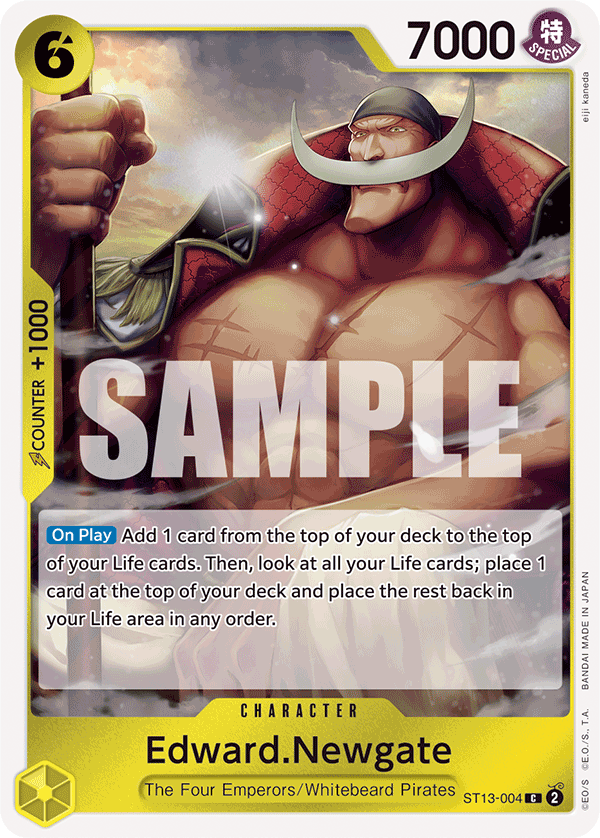 Edward.Newgate - ST13-004 - The Three Brothers[ST13] (C) — Ultra Deck: The Three Brothers