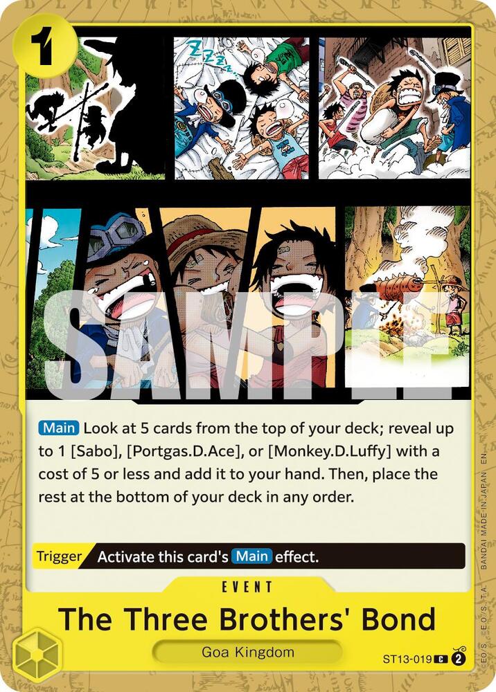 The Three Brothers' Bond (Reprint) - Premium Booster -The Best- Vol. 2 (PRB-02) — Premium Booster -The Best- Vol. 2