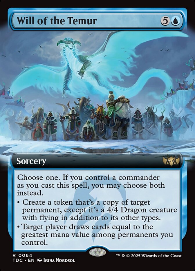 Will of the Temur - 64 (rare) — AZUL