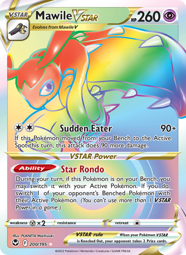 Mawile VSTAR - 200/195 - SWSH12: Silver Tempest (Secret Rare) — SWSH12: Silver Tempest