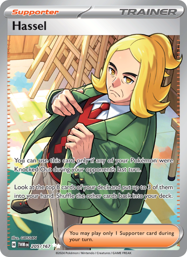 Hassel - 205/167 - SV06: Twilight Masquerade (Ultra Rare) — SV06: Twilight Masquerade