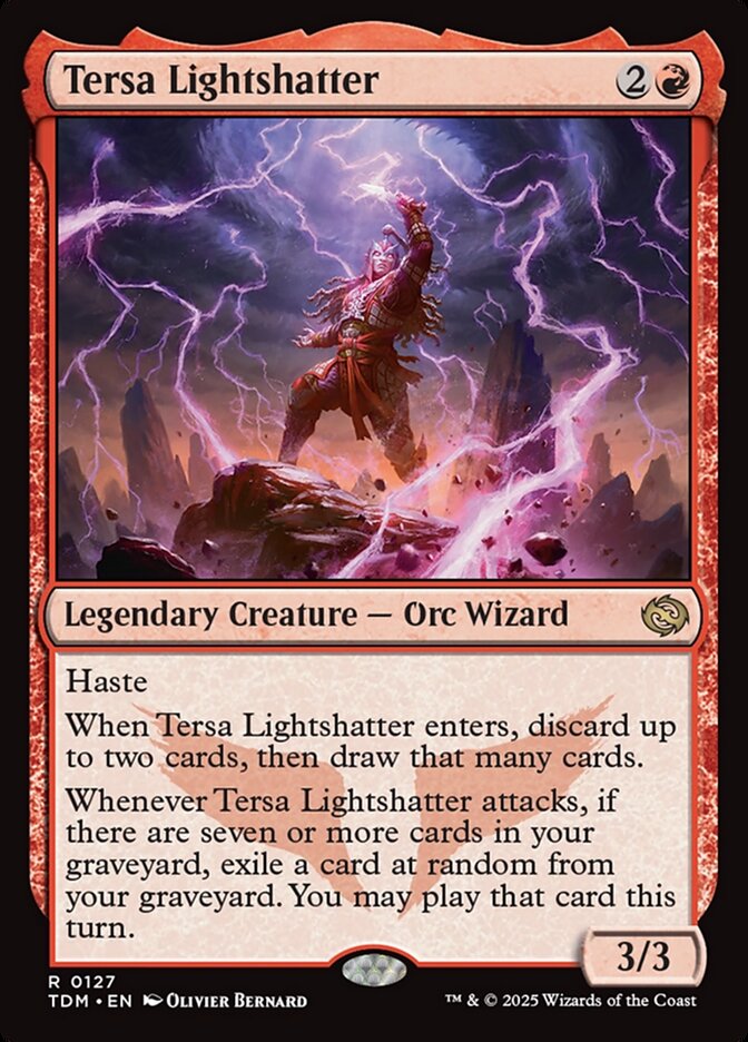 Tersa Lightshatter - 127 (rare) — ROJO