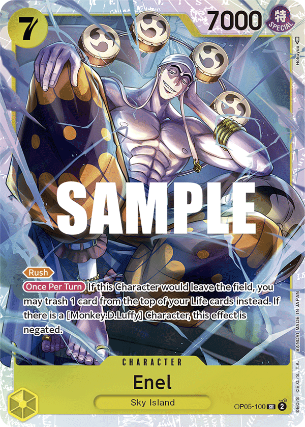 Enel - OP05-100 - OP05 (SR) — OP 05: Awakening of the New Era