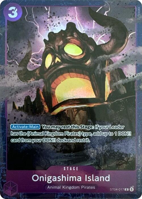 Onigashima Island (Premium Card Collection -Best Selection Vol. 2-) - One Piece Promotion Cards — One Piece Promotion Cards