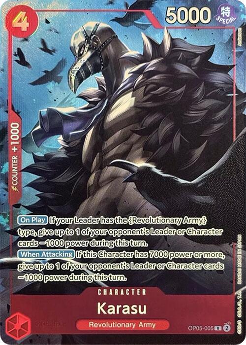 Karasu (Premium Card Collection -Best Selection Vol. 2-) - One Piece Promotion Cards (OP-PR) — OP 05: Awakening of the New Era