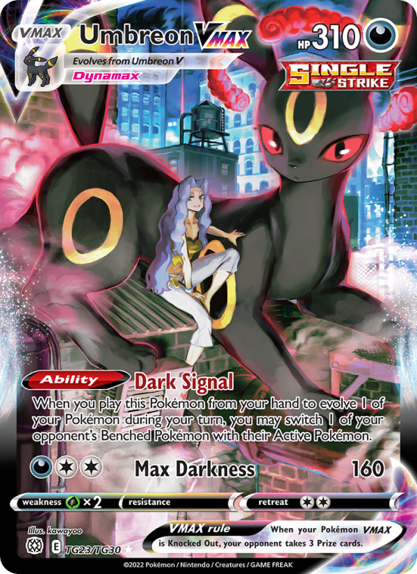 Umbreon VMAX - TG23/172 - SWSH9: Brilliant Stars (Ultra Rare) — SWSH09: Brilliant Stars