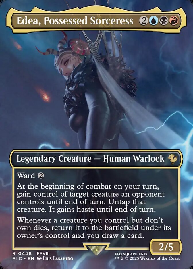 Edea, Possessed Sorceress - 448 (rare) — MULTICOLOR