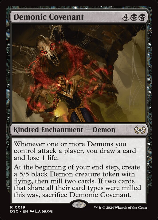 Demonic Covenant - 19 (rare) — NEGRO