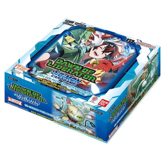 Digimon TCG:EX-11: Extra Booster Dawn of Liberator — Digimon TCG Producto Sellado