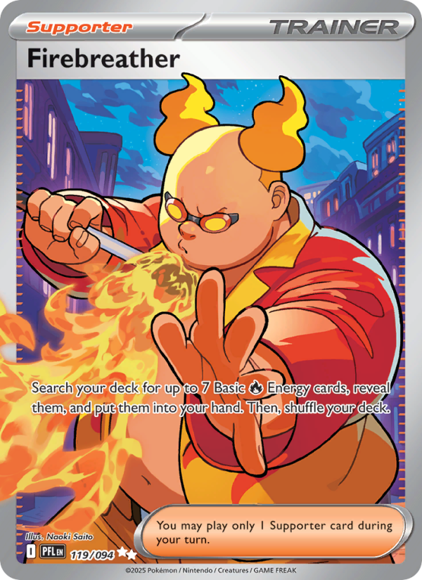 Firebreather - 119/94 - ME02: Phantasmal Flames (Ultra Rare) — ME02: Phantasmal Flames