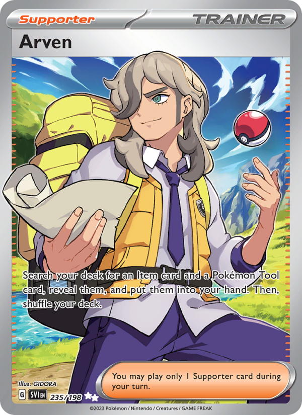Arven - 235/198 - SV01: Scarlet & Violet (Ultra Rare) — SV01: Scarlet & Violet Base Set