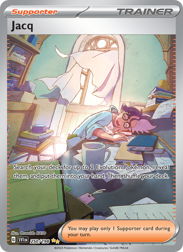 Jacq - 250/198 - SV01: Scarlet & Violet (Special illustration rare) — SV01: Scarlet & Violet Base Set
