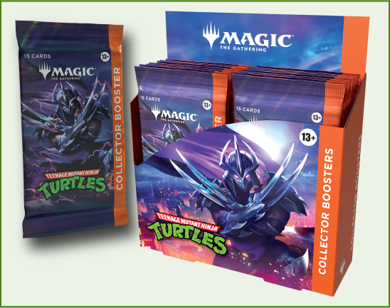 Magic the Gathering: "Teenage Mutant Ninja Turtles" Collector Booster Display 12ct. - ENGLISH — Magic The Gathering TCG
