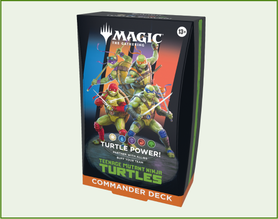 Magic the Gathering: "Teenage Mutant Ninja Turtles" Commander Deck Master - ENGLISH — 