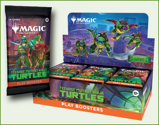 Magic the Gathering: "Teenage Mutant Ninja Turtles" Play Booster Display 30ct. - ENGLISH — Magic The Gathering TCG