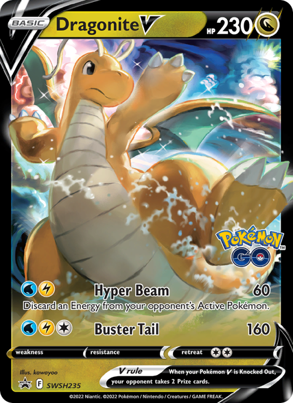 Dragonite V - SWSH235/107 - SWSHP: SWSH Black Star Promos (None) — SWSH: Sword & Shield Promo Cards