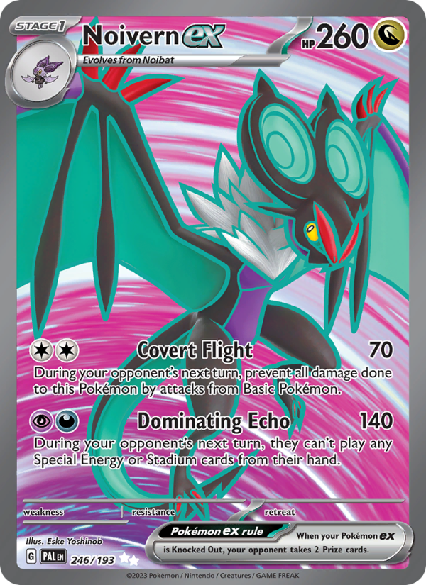 Noivern ex - 246/193 - SV02: Paldea Evolved (Ultra Rare) — SV02: Paldea Evolved