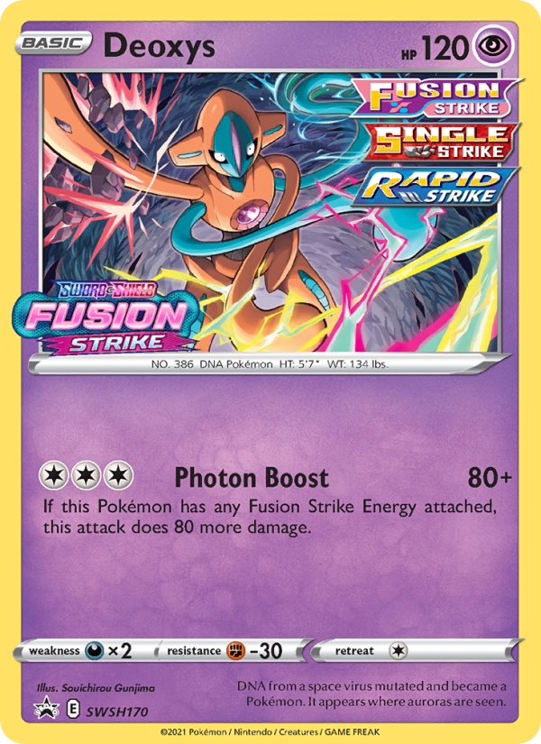 Deoxys - SWSH170/107 - SWSHP: SWSH Black Star Promos (None) — 