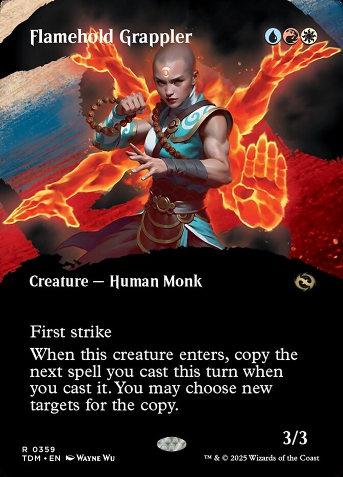 Flamehold Grappler - 359 (rare) — MULTICOLOR