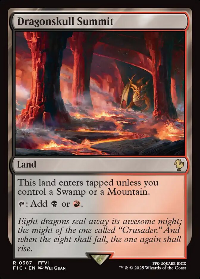 Dragonskull Summit - 387 (rare) — TIERRAS
