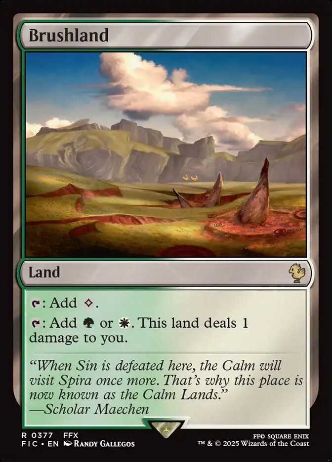 Brushland - 377 (rare) — TIERRAS