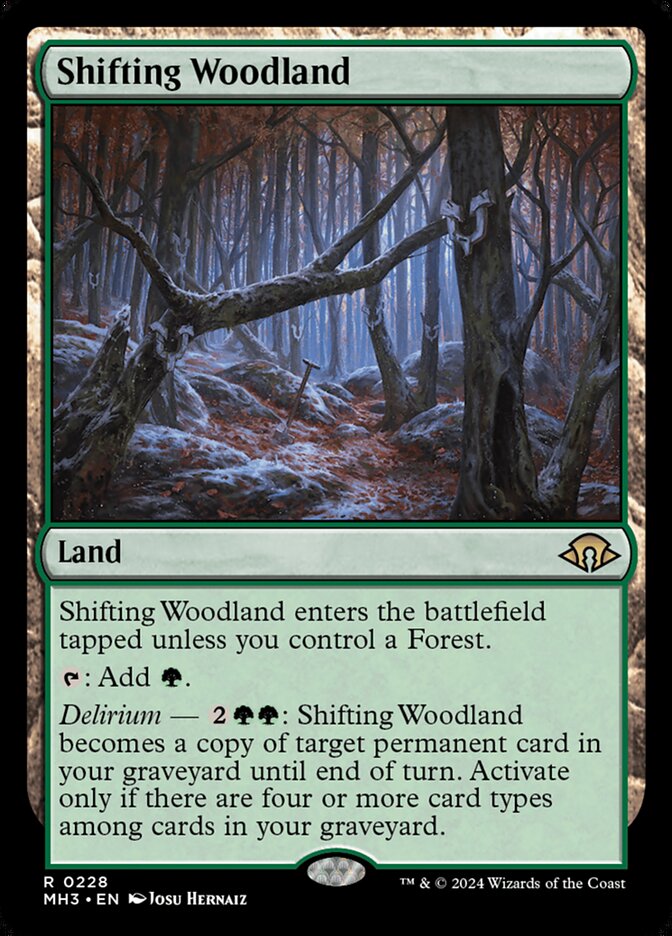 Shifting Woodland - 228 (rare) — TIERRAS