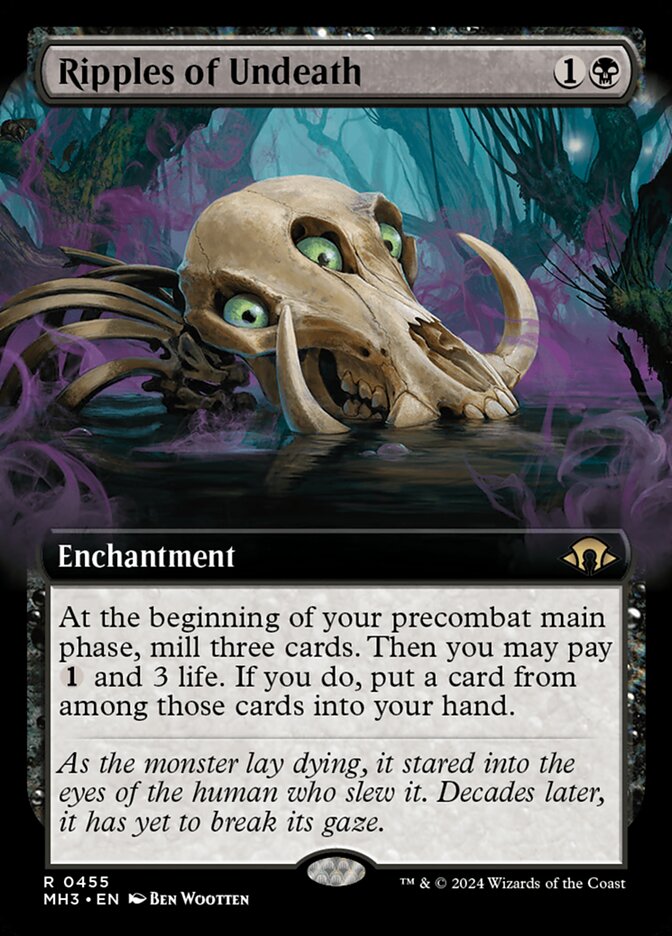 Ripples of Undeath - 455 (rare) — NEGRO