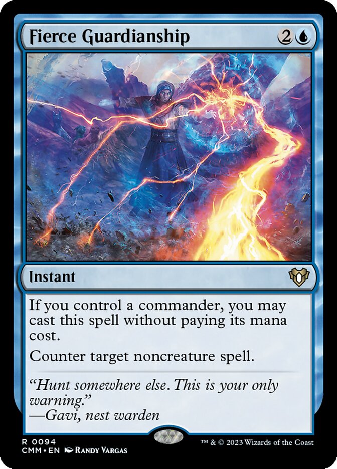 Fierce Guardianship - 94 (rare) — AZUL