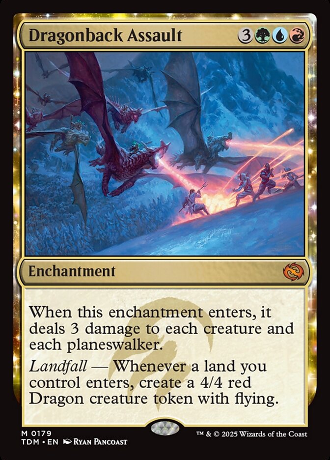 Dragonback Assault - 179 (mythic) — MULTICOLOR