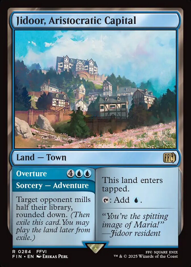 Jidoor, Aristocratic Capital // Overture - 284 (rare) — TIERRAS