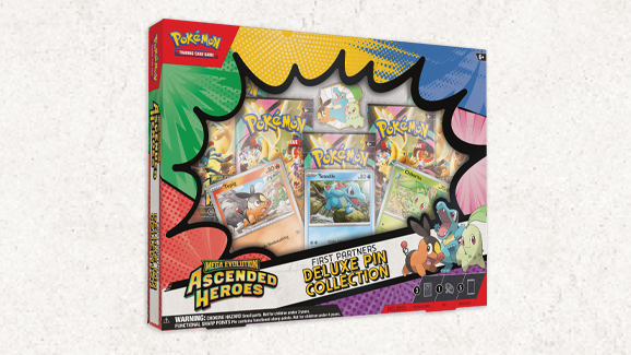 Pokémon TCG: Mega Evolution 2.5 - "Ascended Heroes" First Partners Deluxe Pin Collection — Pokémon TCG Producto Sellado