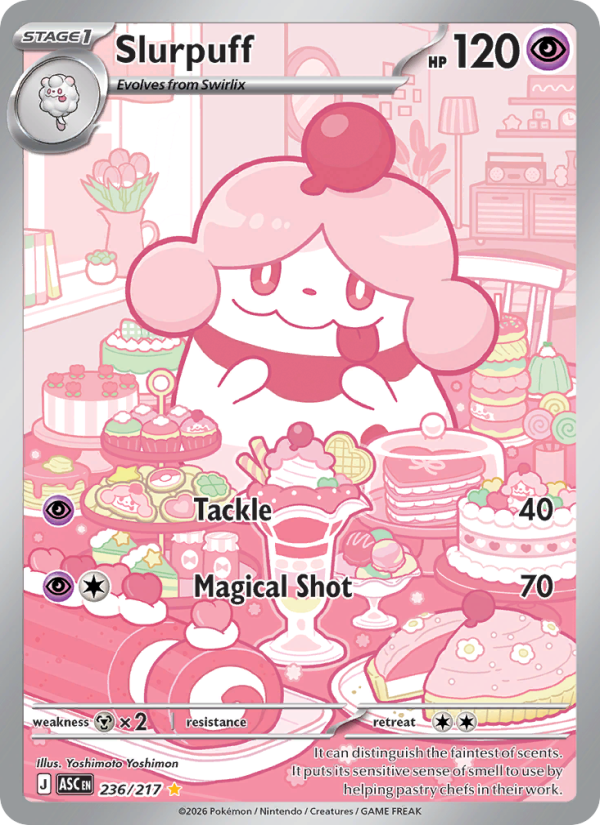 Slurpuff - 236/217 - ME02.5: Ascended Heroes (Illustration rare) — 