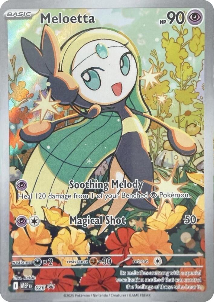 Meloetta - 026 - ME: Mega Evolution Promo (MEP) — ME: Mega Evolution Promo