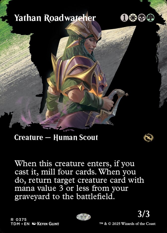 Yathan Roadwatcher - 375 (rare) — MULTICOLOR